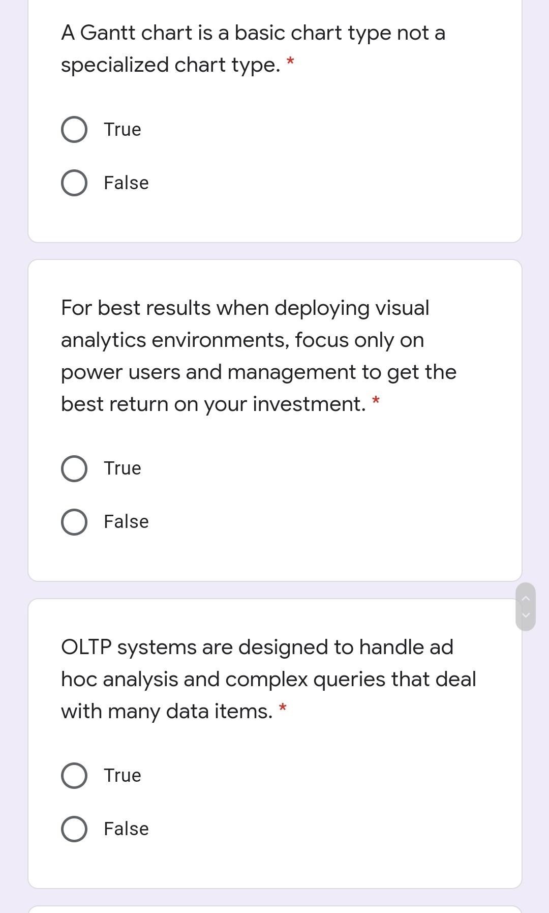 A Gantt chart is a basic chart type not a