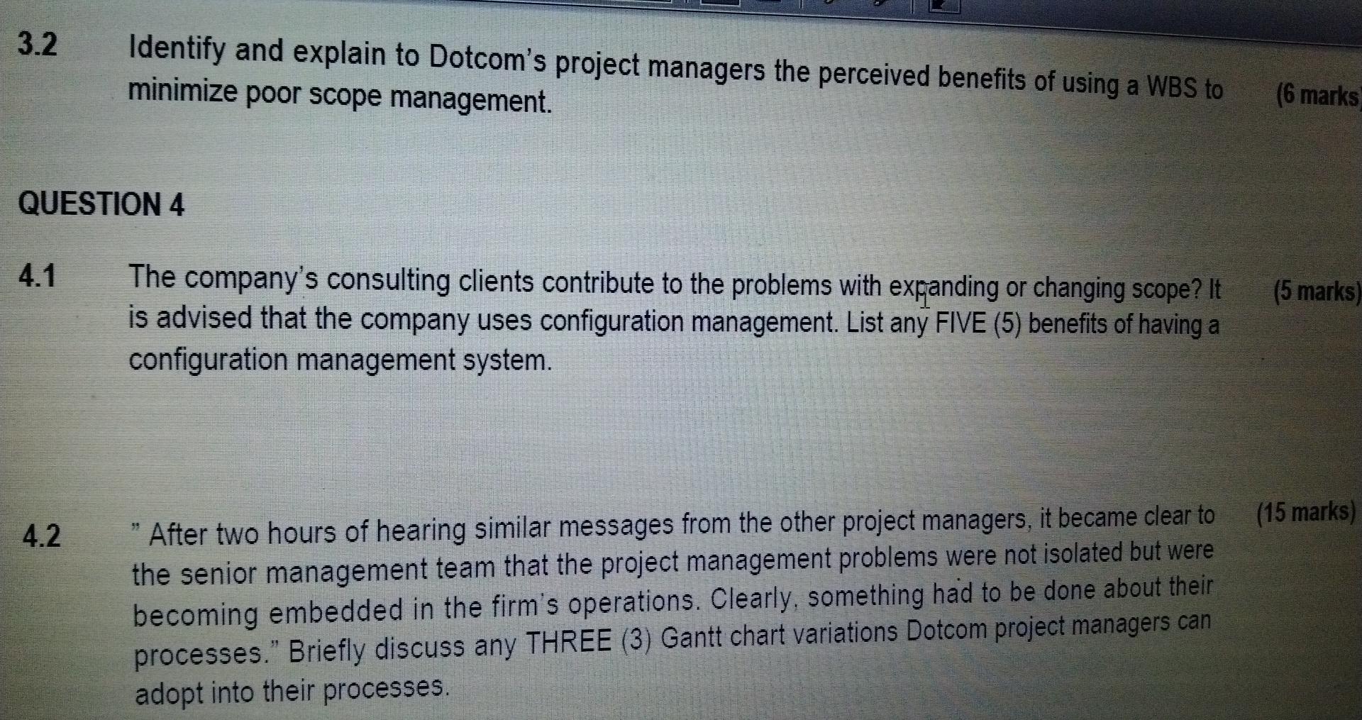 Project Management at Dotcom.com Dotcom.com, a
