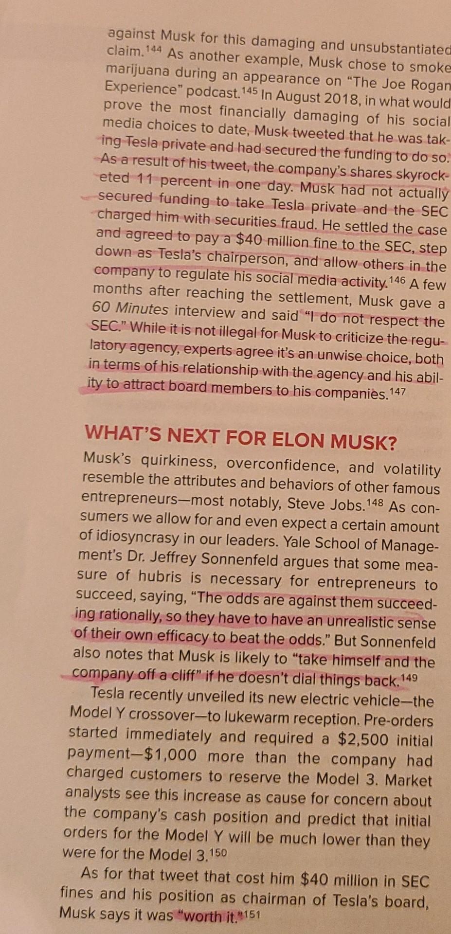 Write a few paragraph response in relation to the