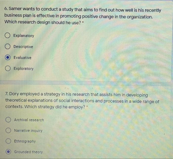 1. Sara was worried that an extraneous variable