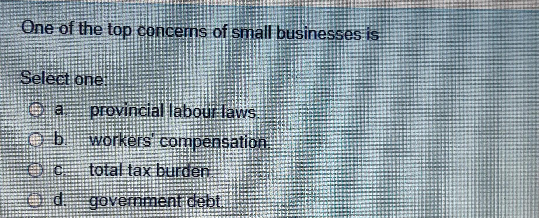 l What is not normally expected to be provided by