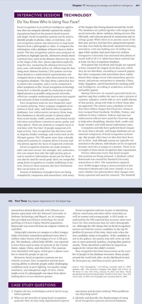 Chapter 11 Managing knowledged Artificial