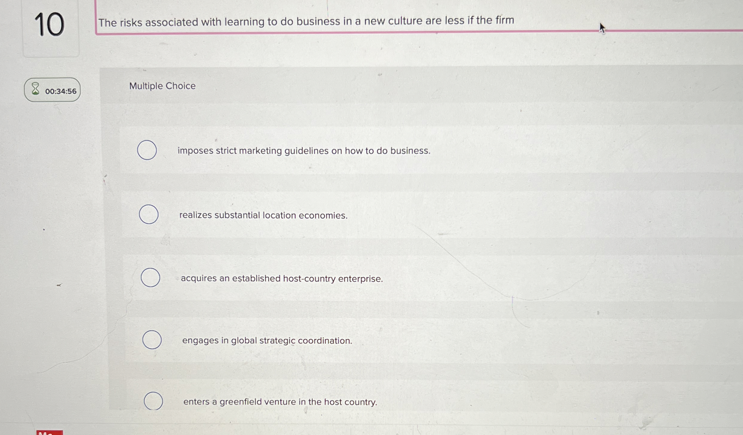 1 0 The risks associated with learning to do