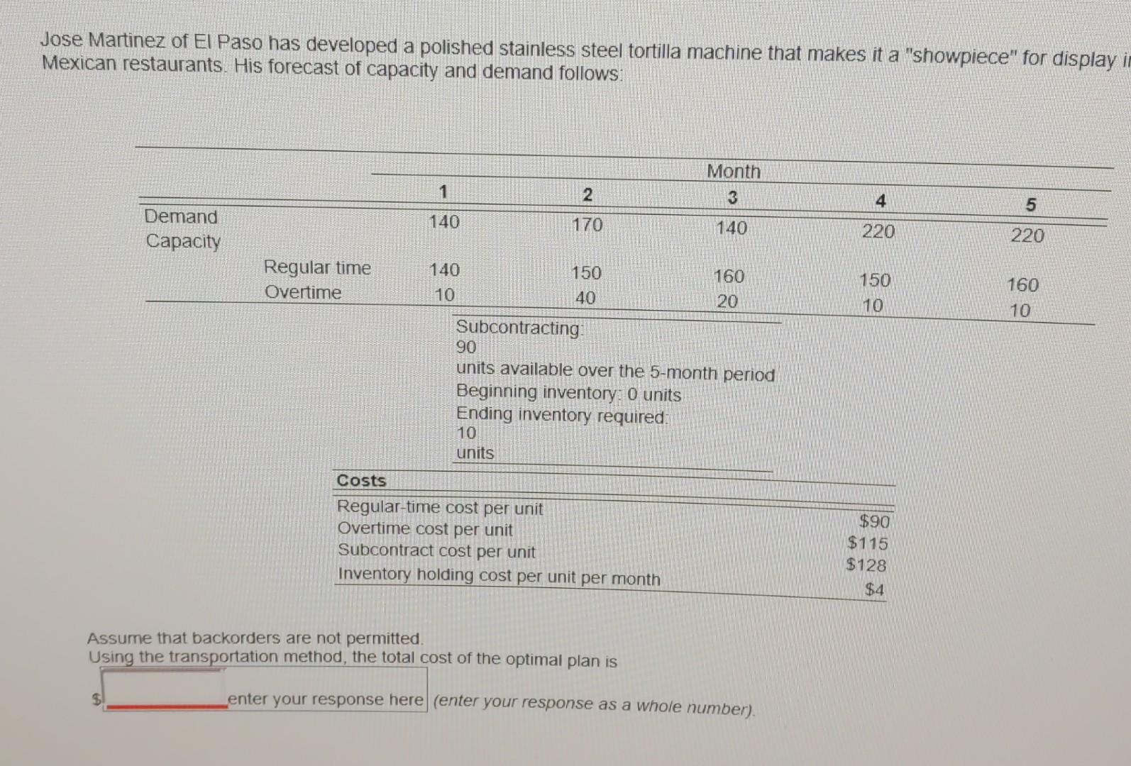 Please help! Stuck on this! The table is from a