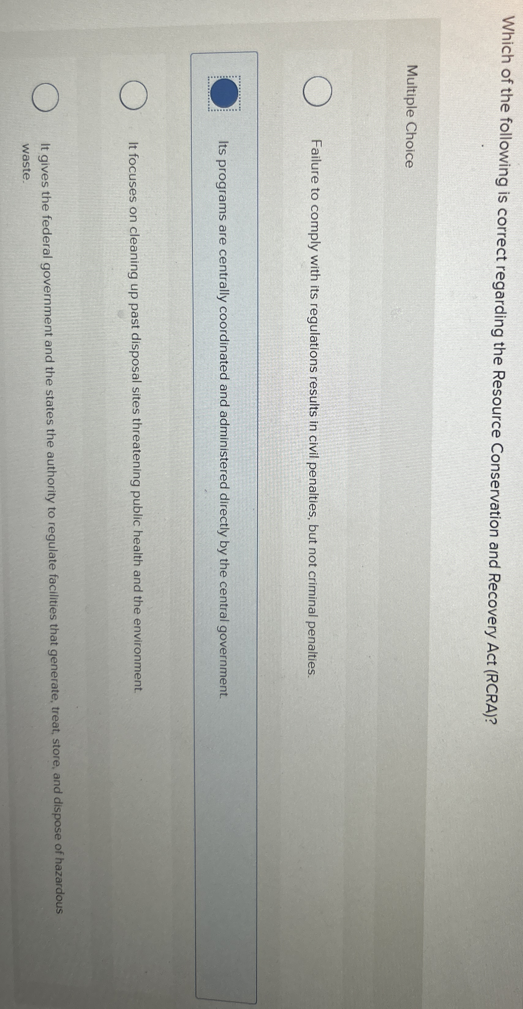 Which of the following is correct regarding the