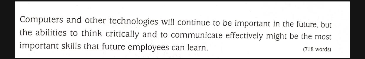 Reading: Read the following article first and