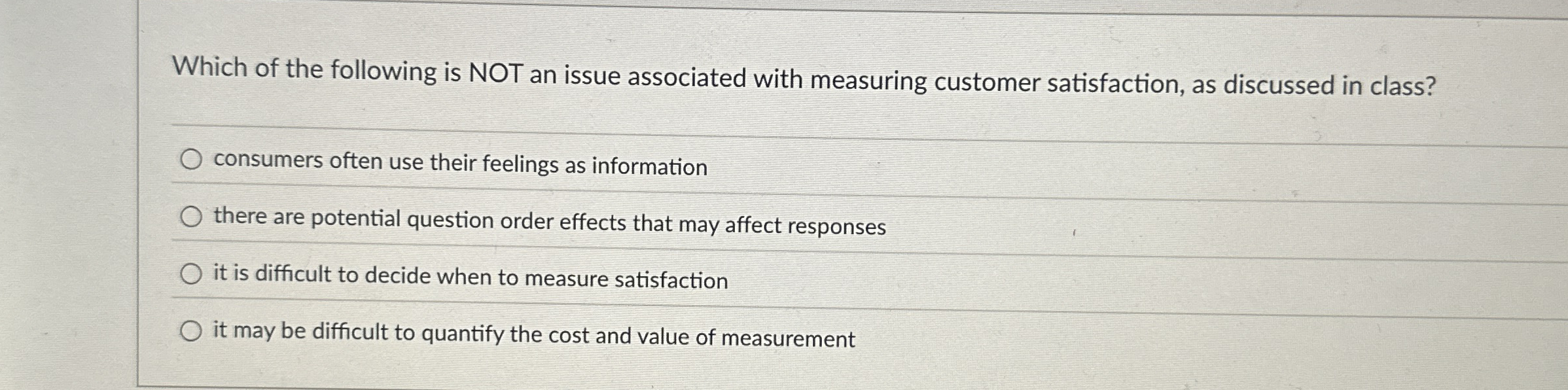 Which of the following is NOT an issue associated