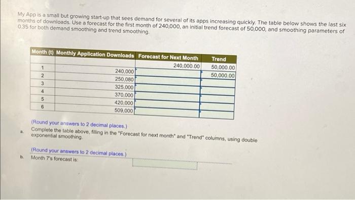 can you please round answers to 2 decimal places