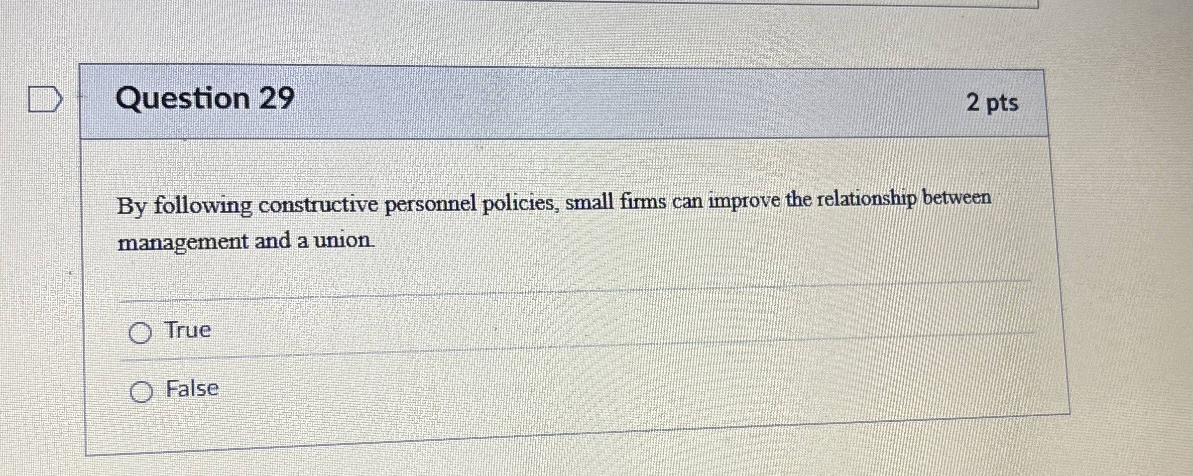 Question 2 9 2 pts By following constructive