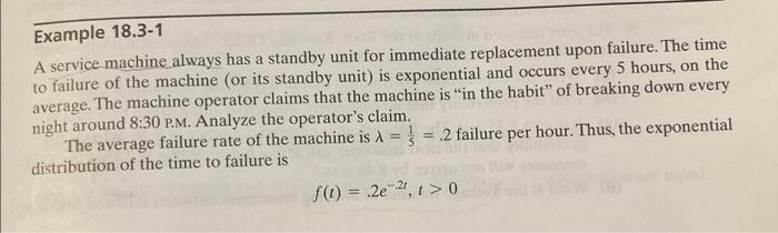 2. In Example 18.3-1, determine the following: