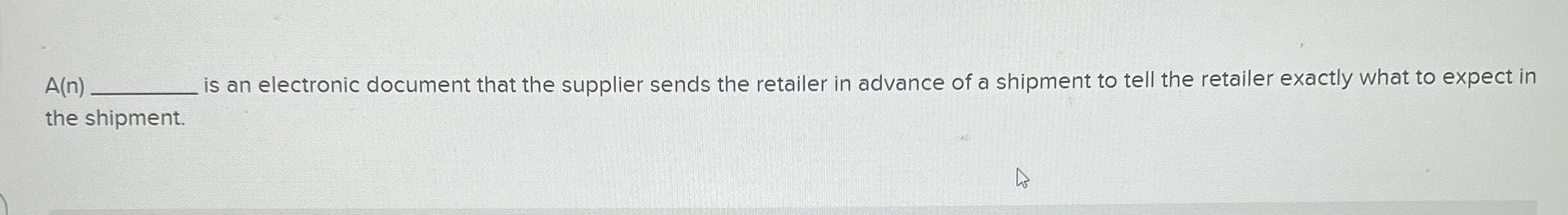 A ( n ) s an electronic document that the