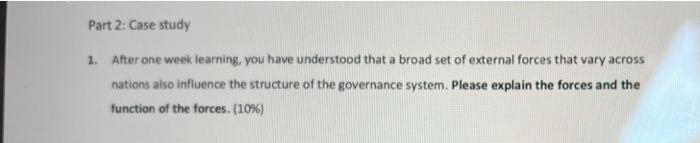 1. After one week learning, you have understood