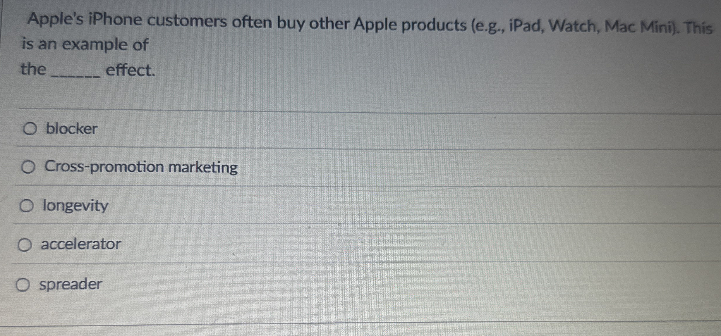 Apple's iPhone customers often buy other Apple