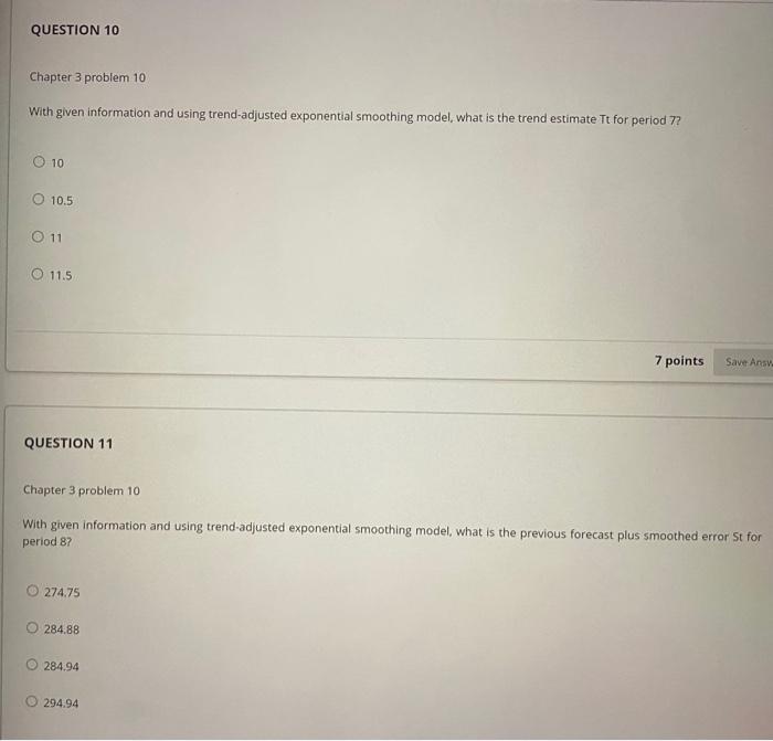 What is the forecast for 10. . adjusted