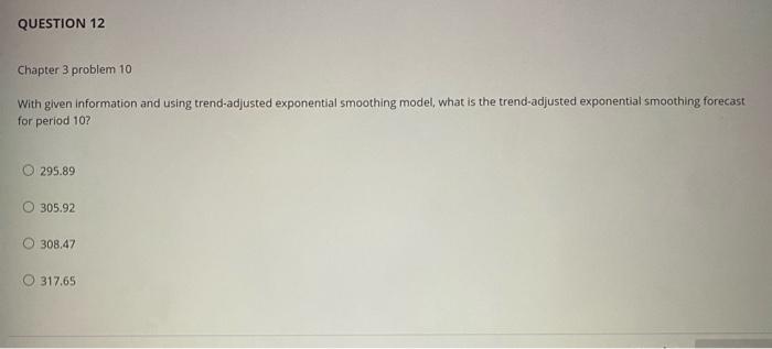 What is the forecast for 10. . adjusted
