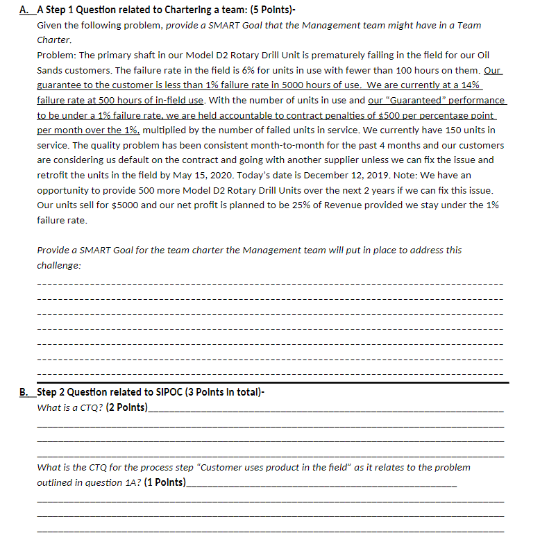 A._A Step 1 Question related to Chartering a