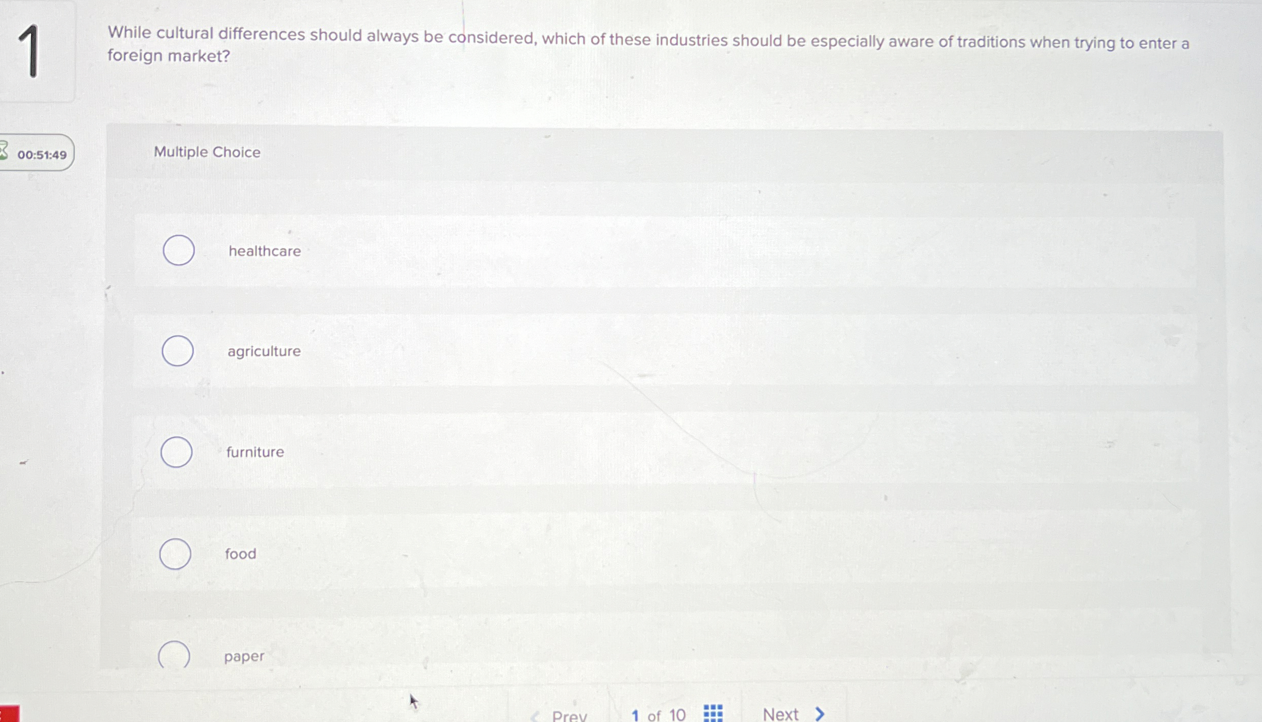 1 While cultural differences should always be