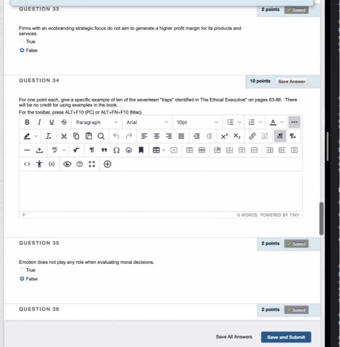 QUESTION 14 Constance Bugay cursed a proto