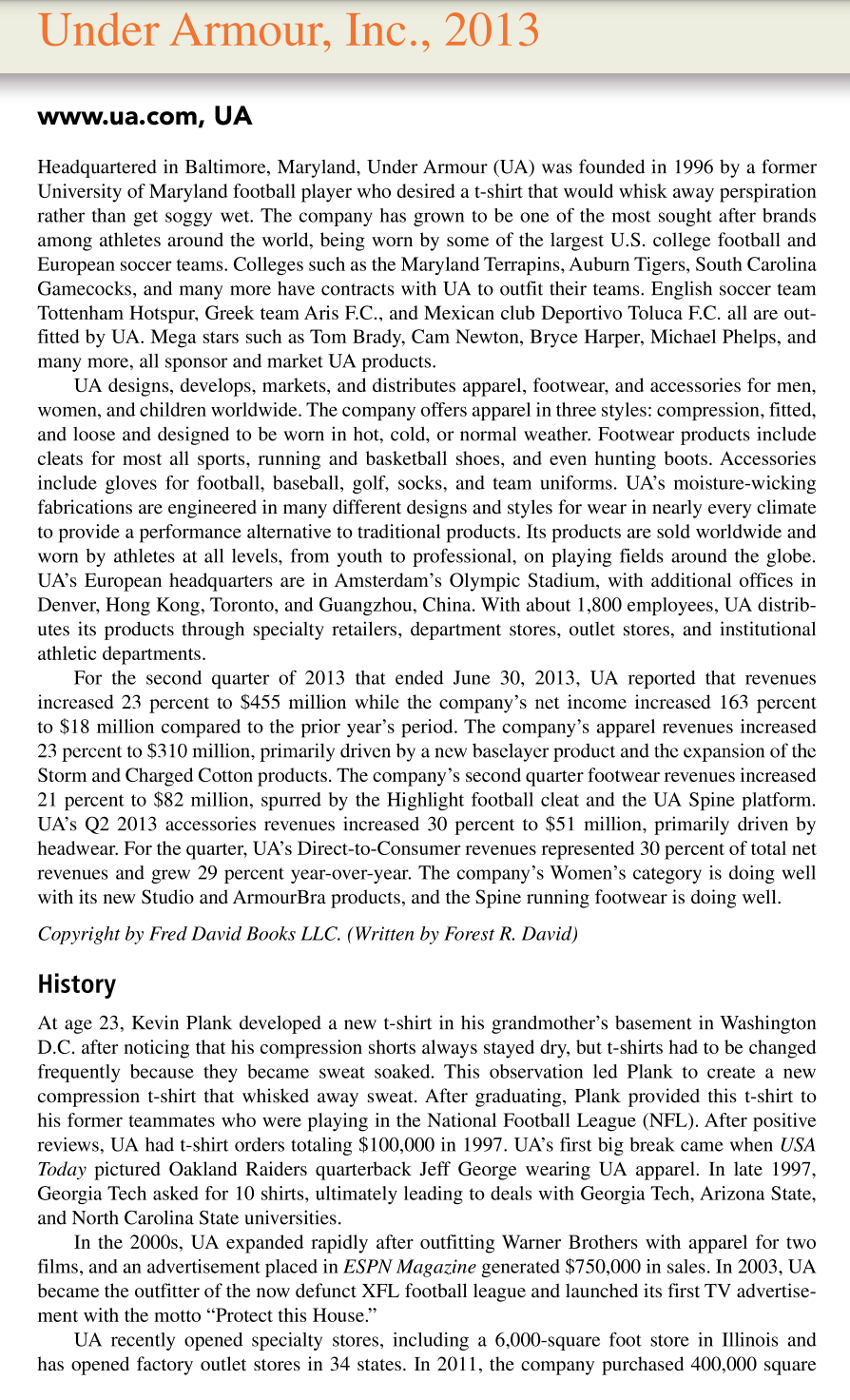 Prepare a Quantitative Strategic Planning Matrix