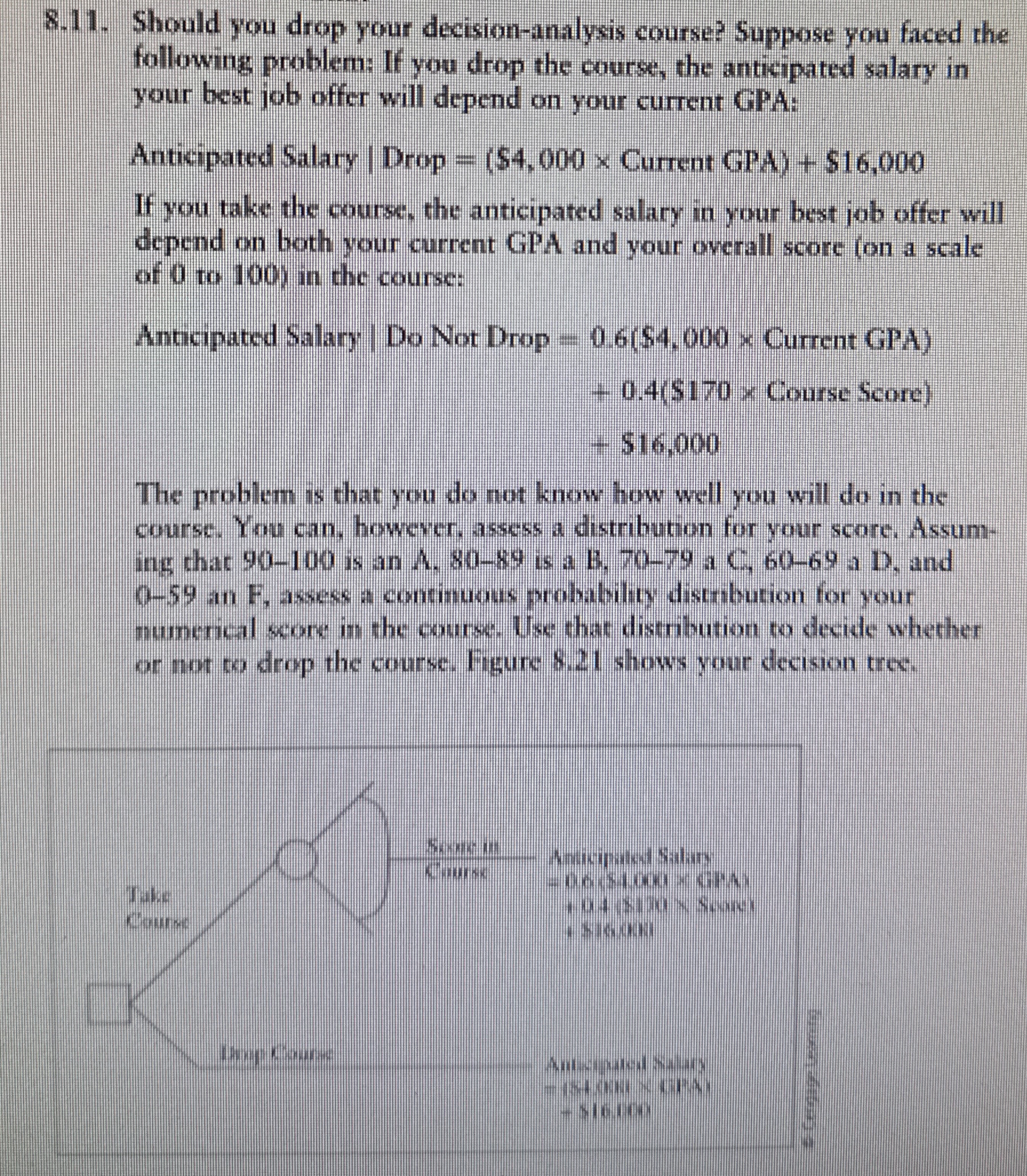8 . 1 1 . Should you drop your decision -