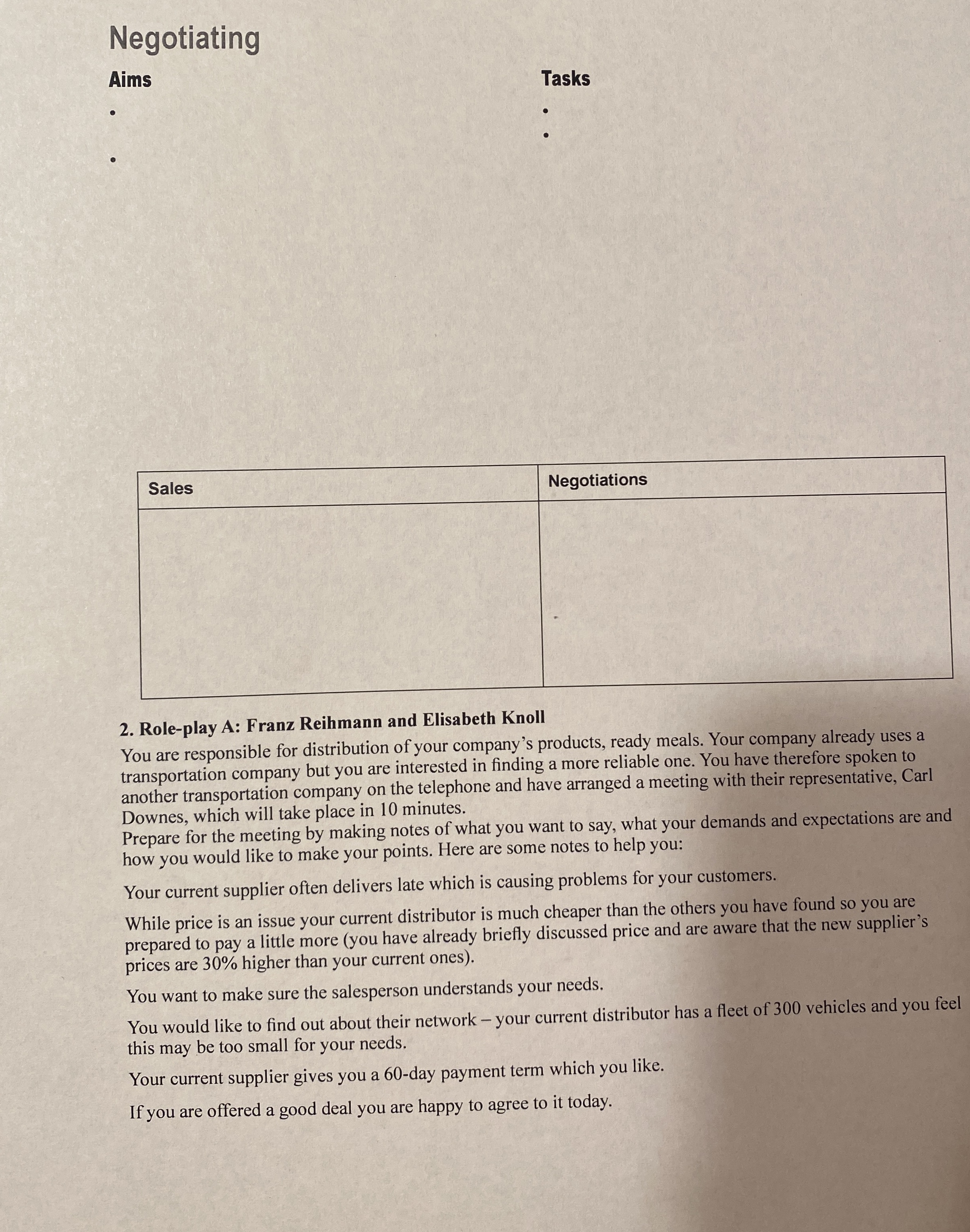 How should I prepare for the meeting?