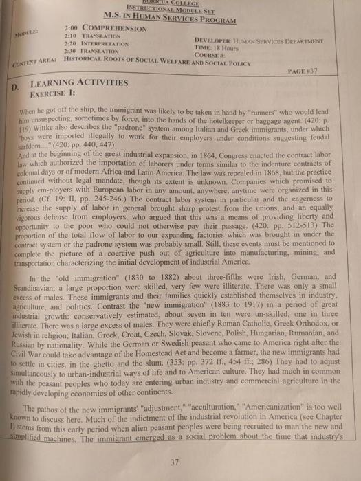 I need help summarize pages 36,37, and 40 I need