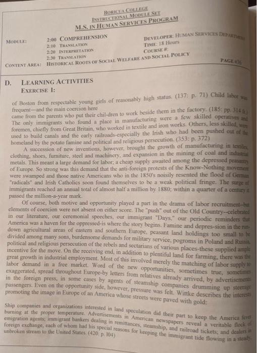 I need help summarize pages 36,37, and 40 I need