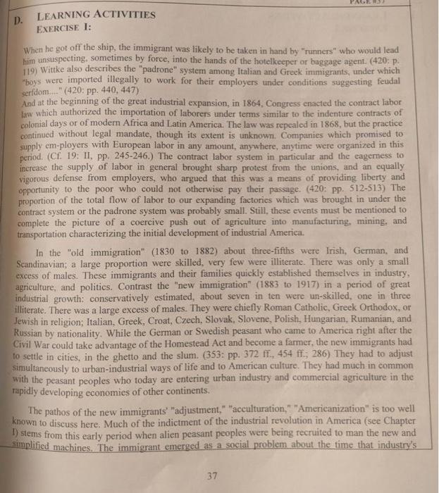 I need help summarize pages 36,37, and 40 I need