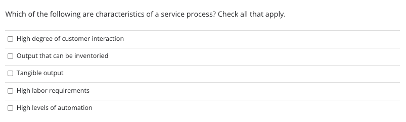 In the service blueprint for a fine-dining