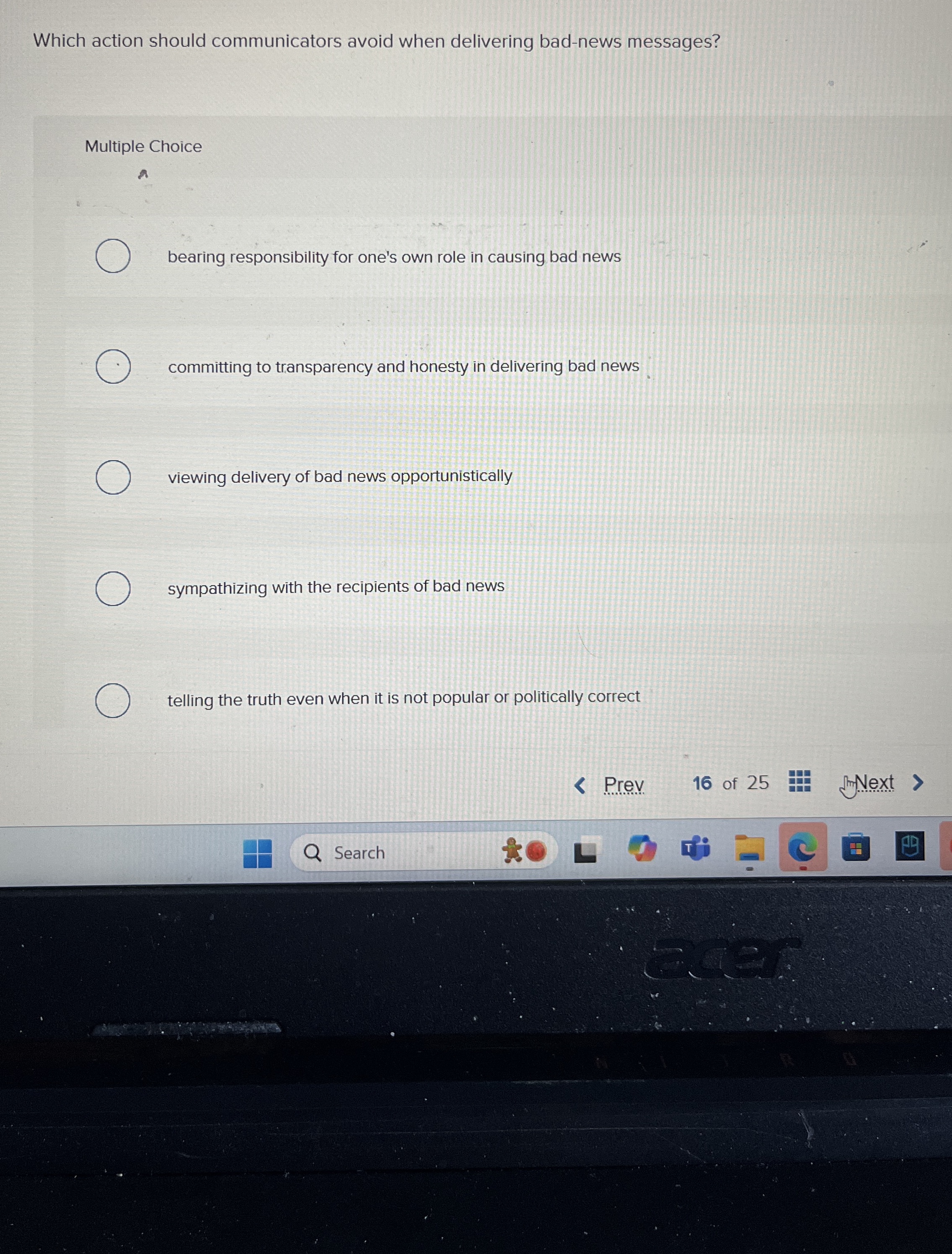 Which action should communicators avoid when