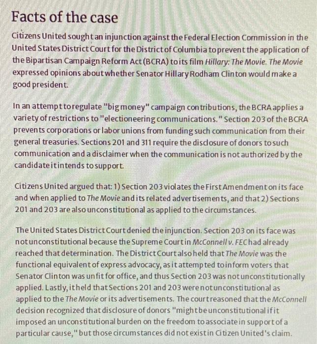 write a summary of the case using IRAC (in your