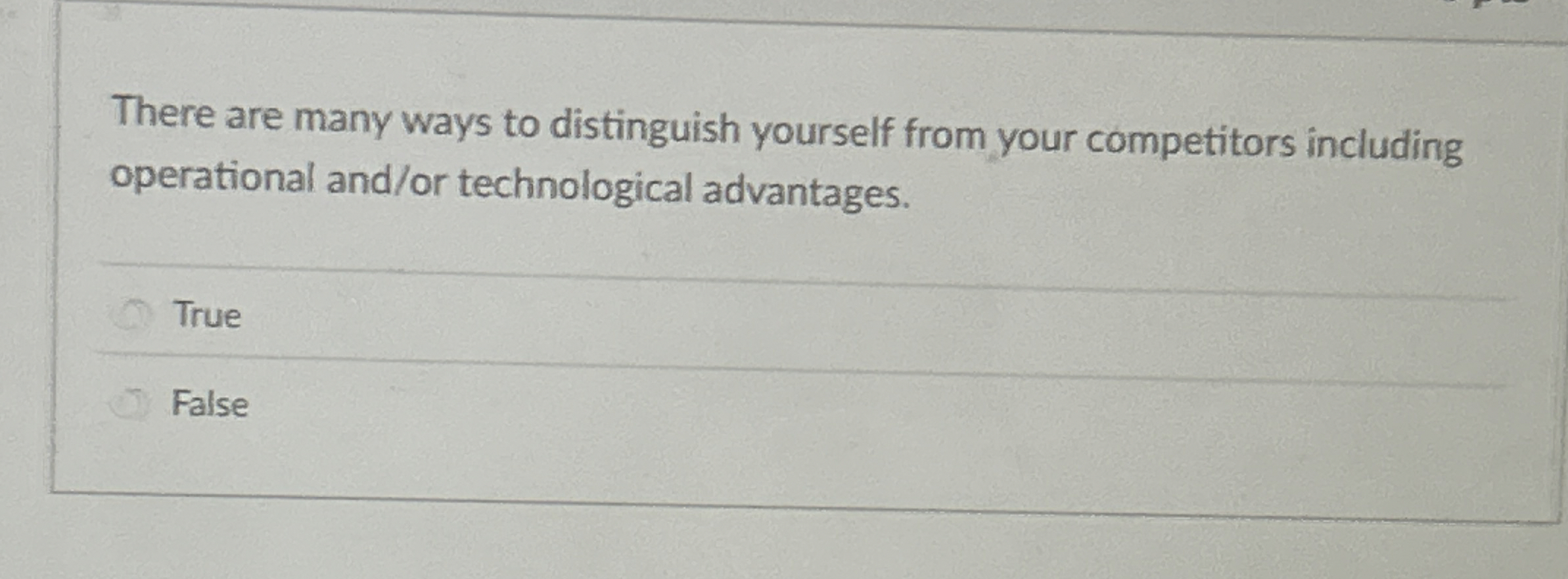 There are many ways to distinguish yourself from