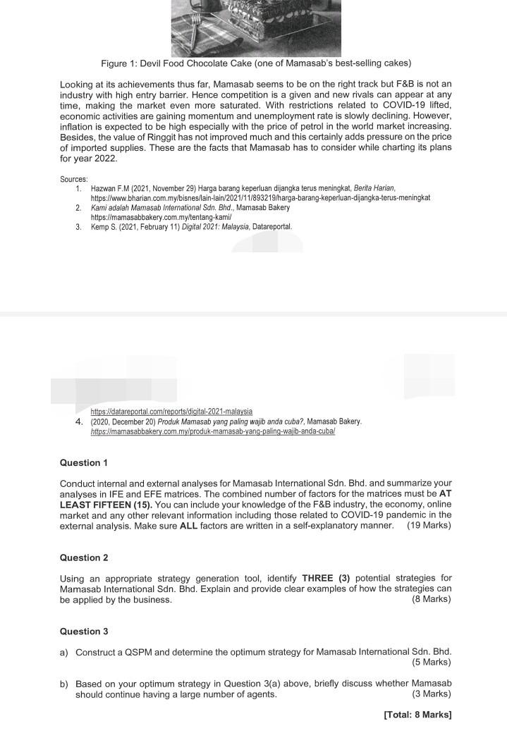 Strategic Management SECTION B (35 MARKS) There