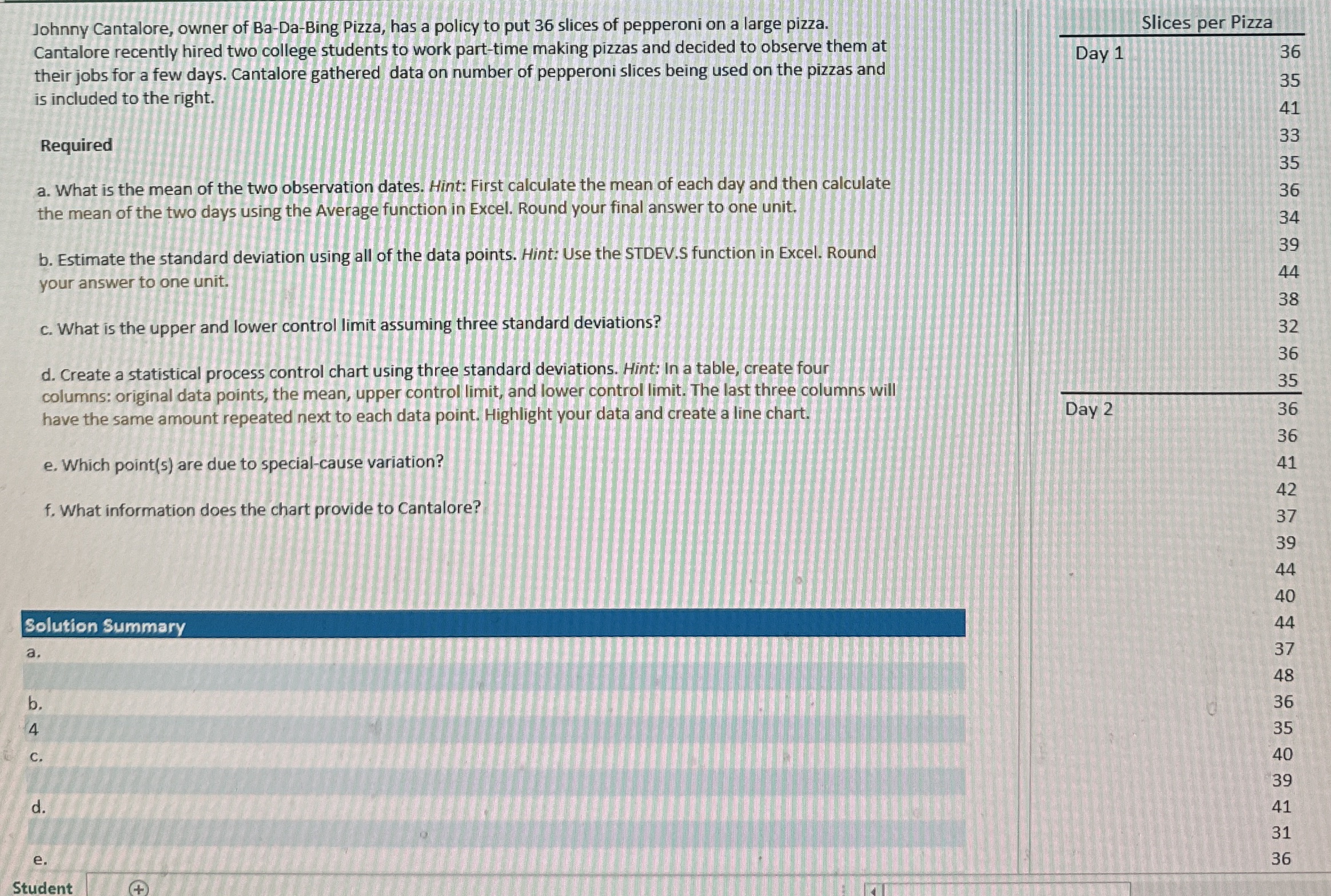 Johnny Cantalore, owner of Ba - Da - Bing Pizza,