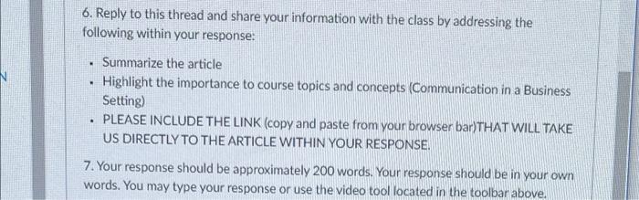 . 6. Reply to this thread and share your