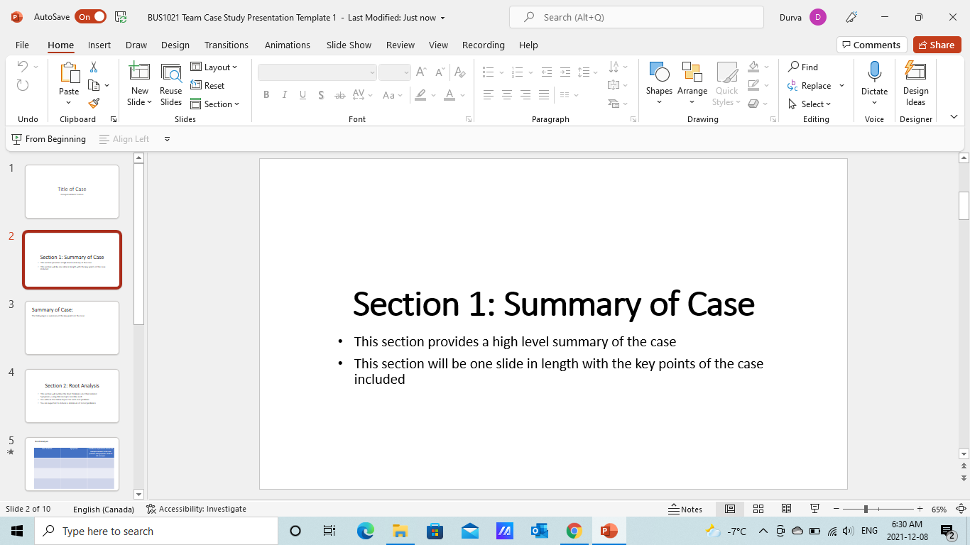 The Scenario The two interviewers leaned forward