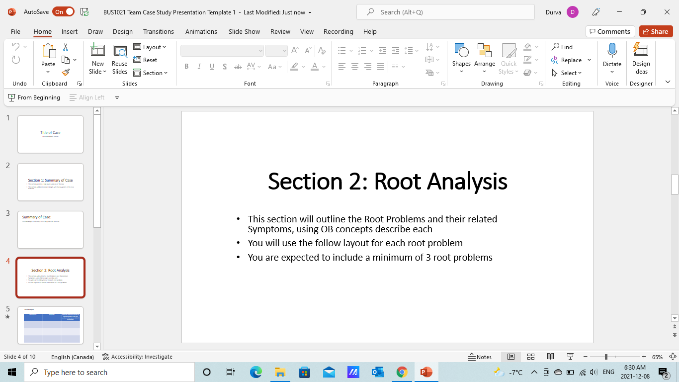 The Scenario The two interviewers leaned forward