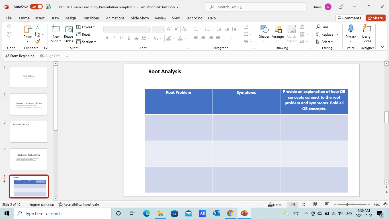 The Scenario The two interviewers leaned forward
