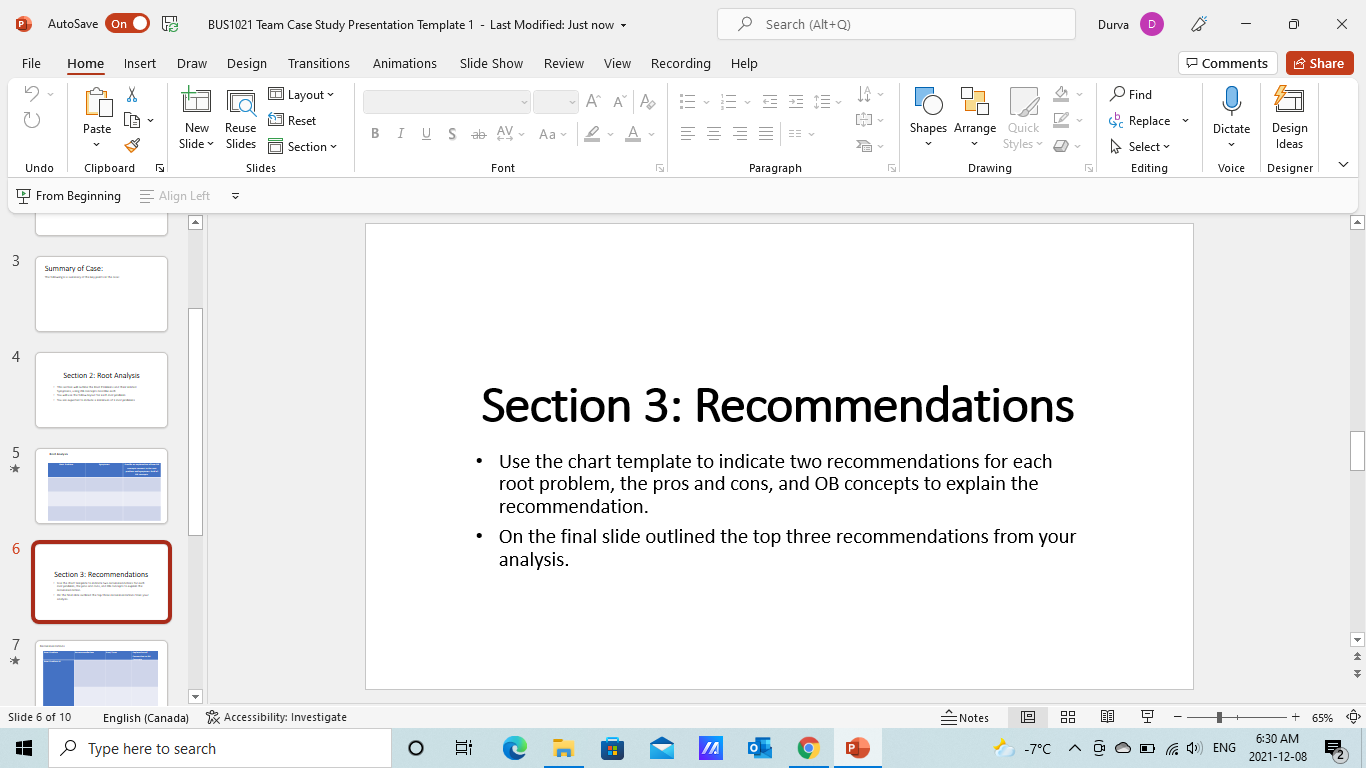 The Scenario The two interviewers leaned forward