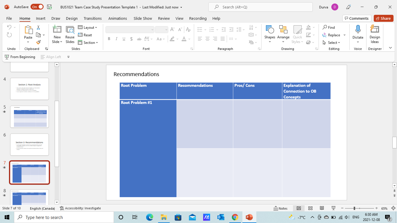 The Scenario The two interviewers leaned forward
