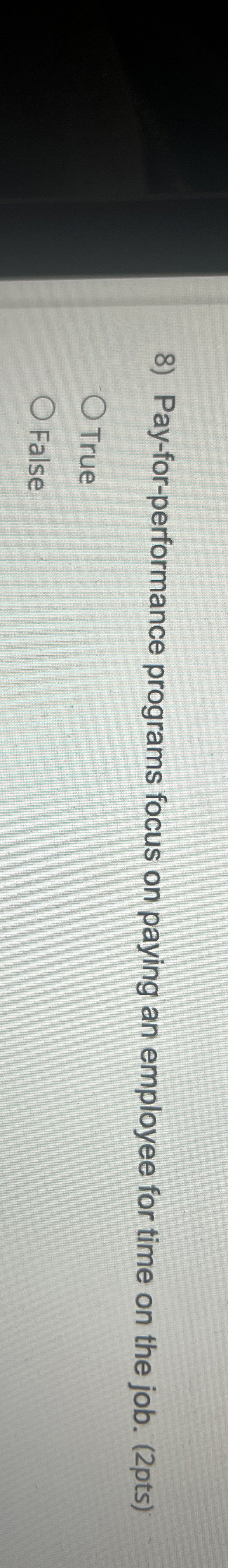 Pay - for - performance programs focus on paying