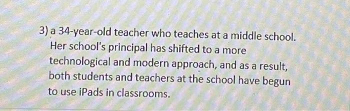 ask her 5 questions subject: research methods 3)