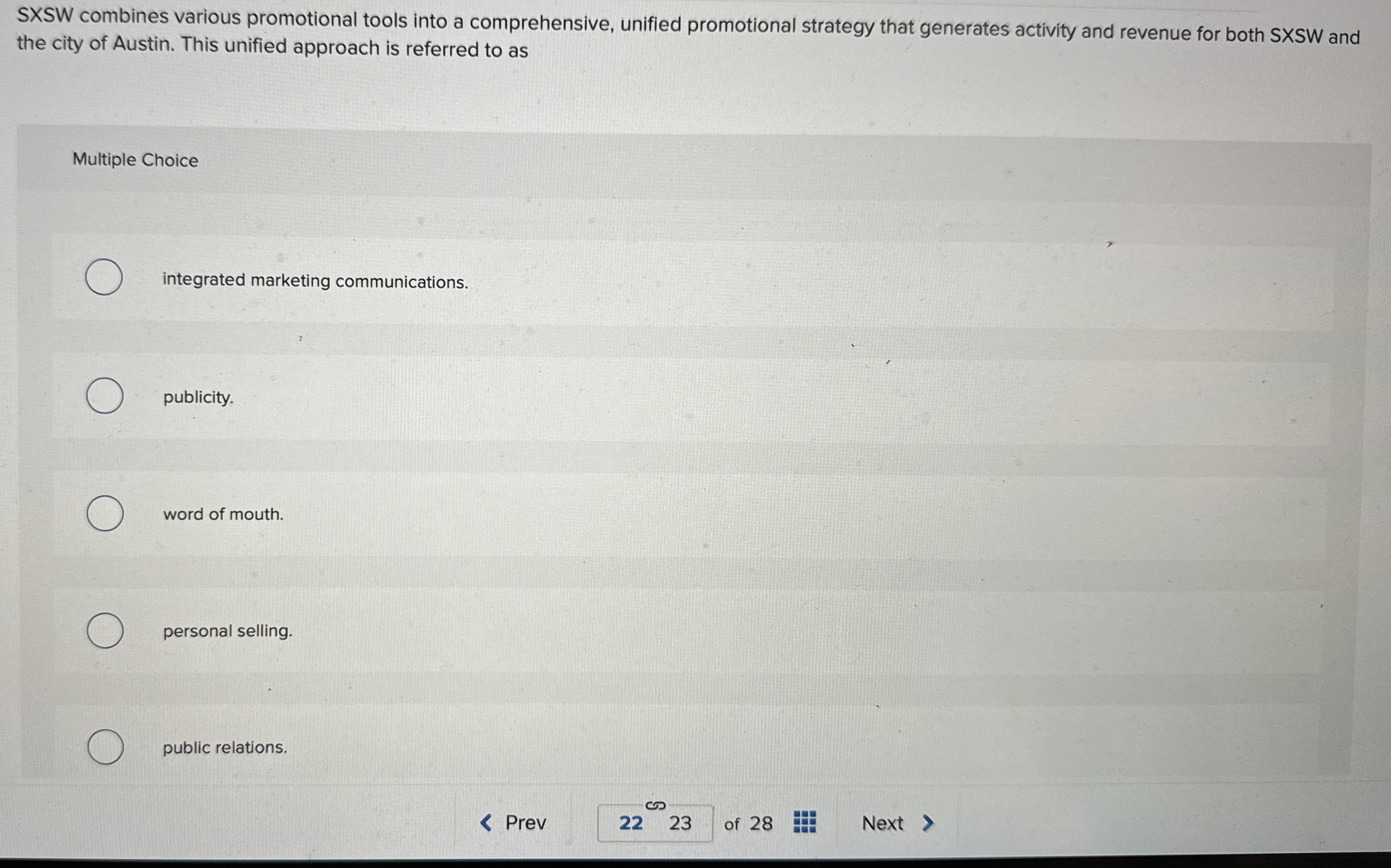 SXSW combines various promotional tools into a