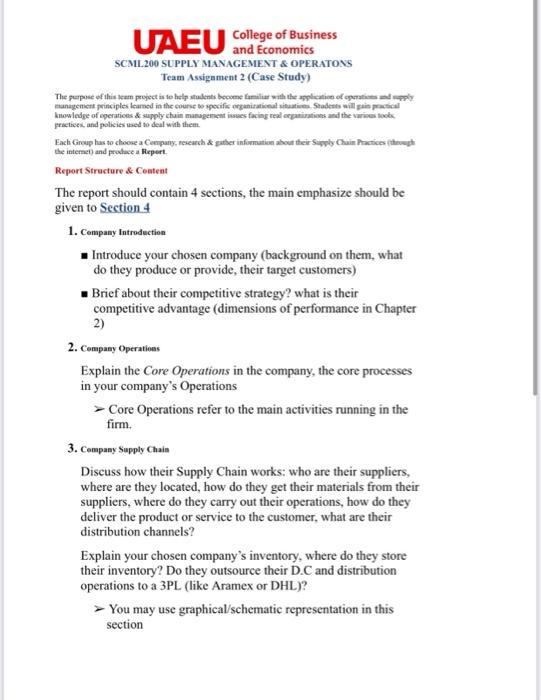 just do part 4 supply chain capabilites and