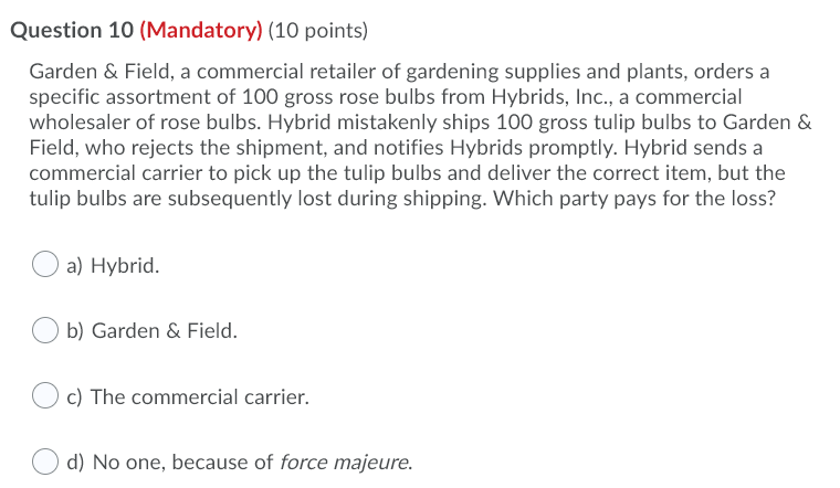 Question 4 (Mandatory) (10 points) Saved Ink,