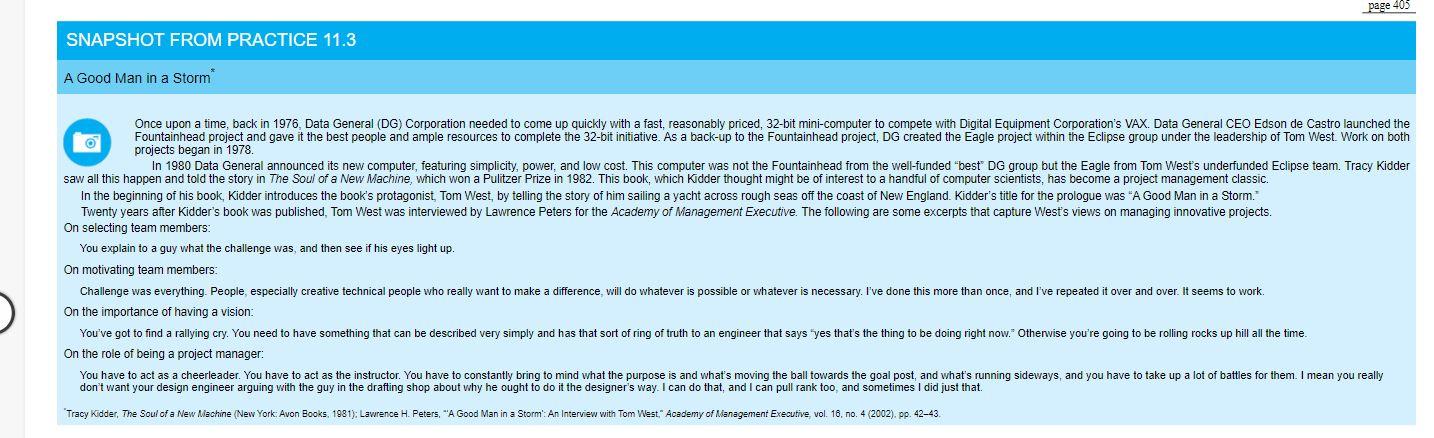 11.3A Good Man in a Storm How easy do you think