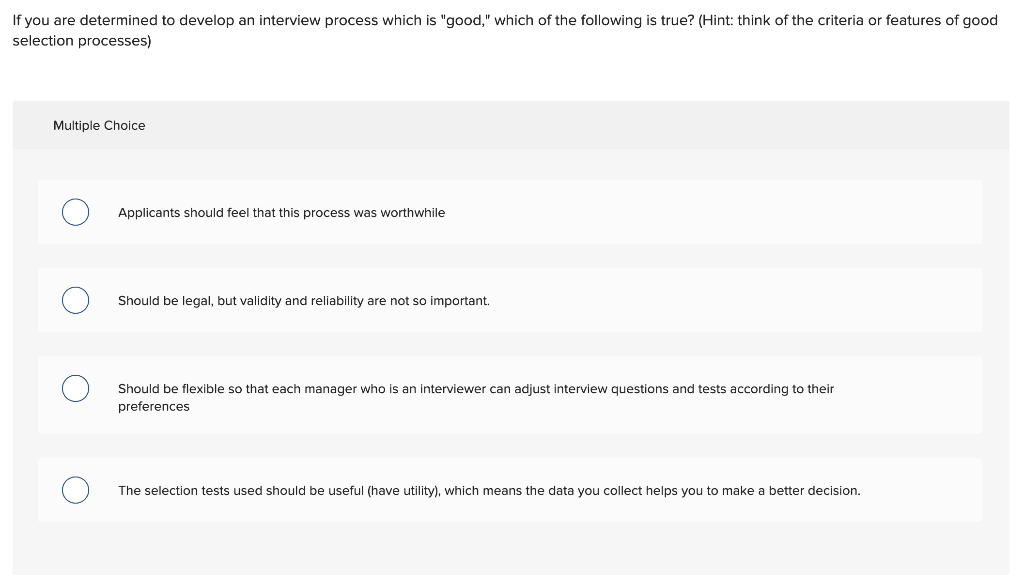 If you are determined to develop an interview