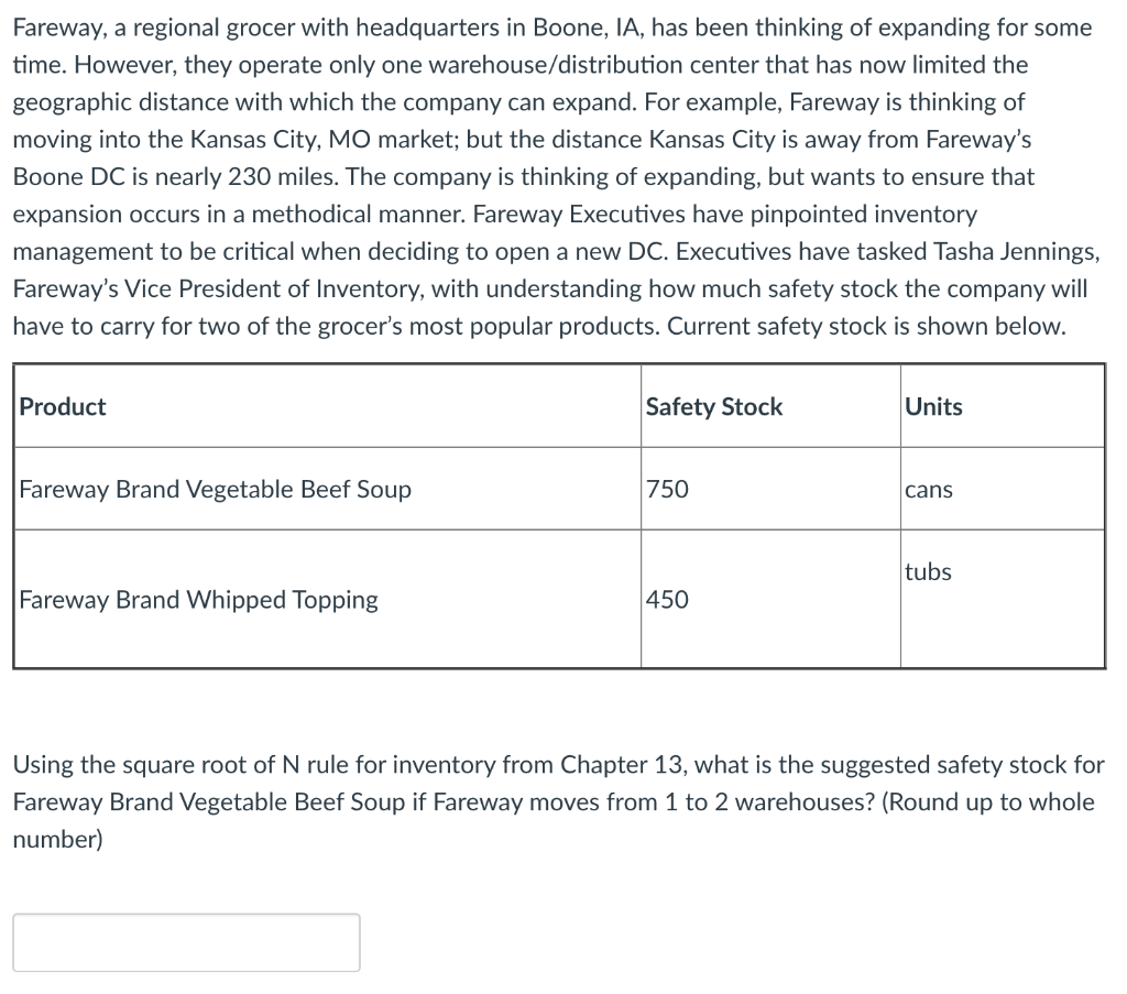 Fareway, a regional grocer with headquarters in