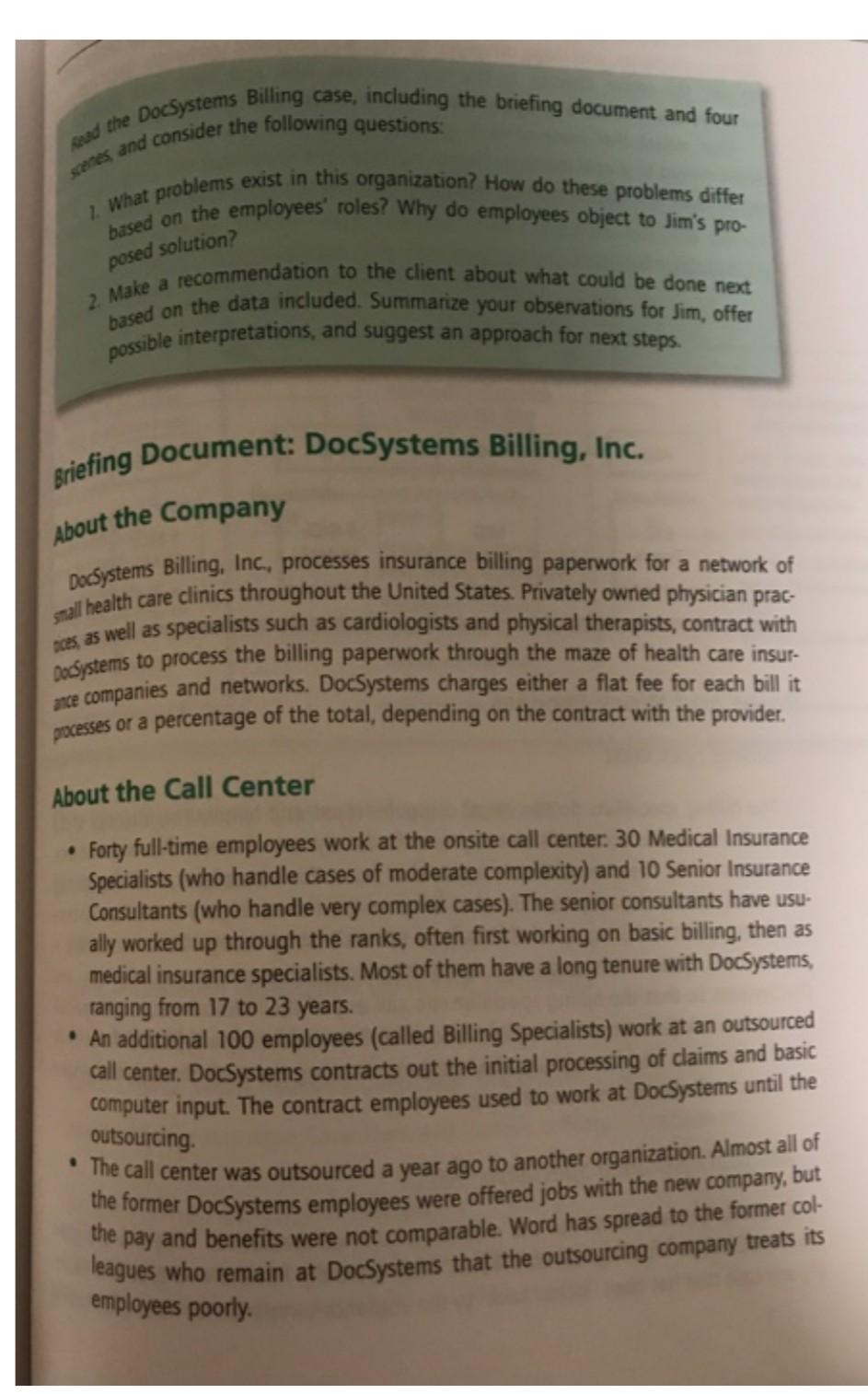 Chapter 11 Solving Team Challenges as Doc Systems