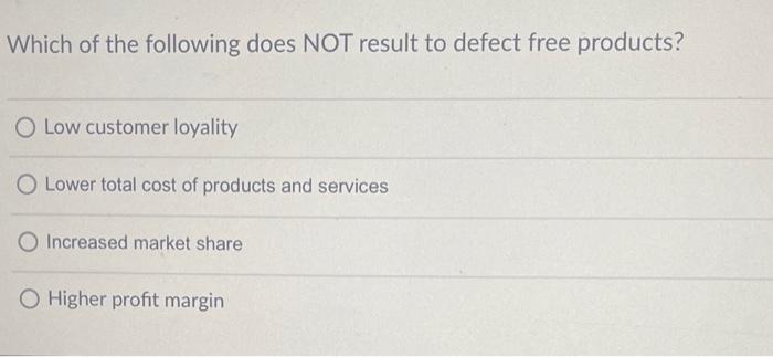 Which of the following does NOT result to defect